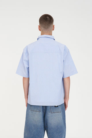 CROSBY SS SHIRT Y2K BLUE CHECK