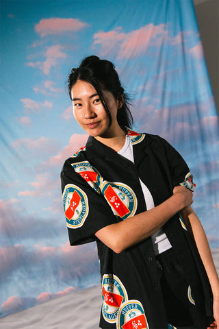 BOX PARTY SHIRT/COASTERS BLACK