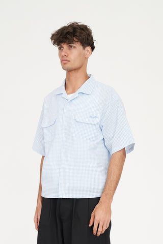 CHECK COSTA SHIRT Y2K BLUE