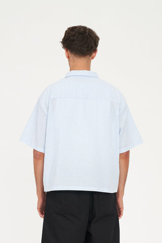 CHECK COSTA SHIRT Y2K BLUE