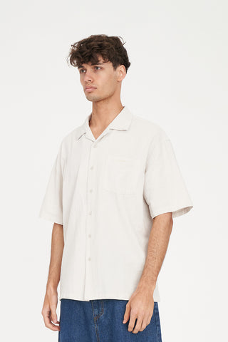 CABANA BOX SHIRT PUTTY