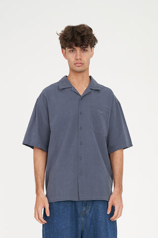 CABANA BOX SHIRT SLATE