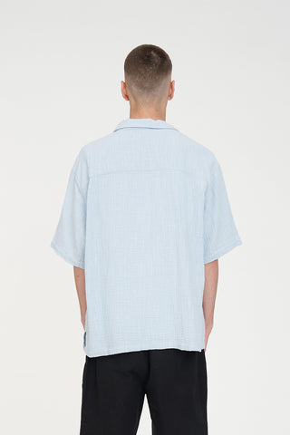 DILLON BOX SHIRT Y2K BLUE