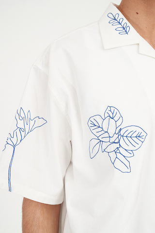 COSTA SHIRT/PLANT LIFE CHALK