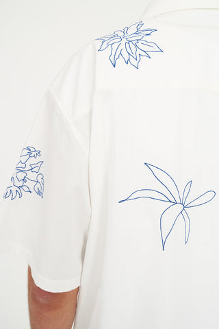 COSTA SHIRT/PLANT LIFE CHALK