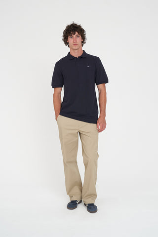 CLASSIC SLIM POLO/3BALL NAVY