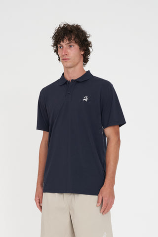 TECH PANEL CLASSIC SS POLO NAVY
