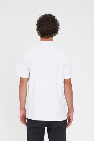 MENS CLASSIC SS POLO WHITE