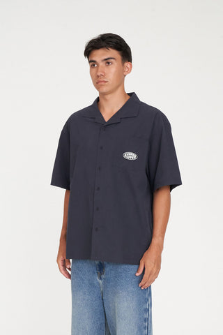 BOX SHIRT/ROUNDERS NAVY