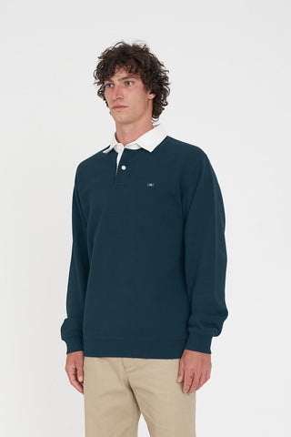 RUGBY FLEECE JERSEY/3BALL EMERALD