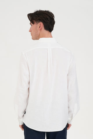 CLASSIC LIN-IN SHIRT WHITE