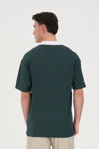 PAR LINE SS POLO GOLF GREEN/WHITE