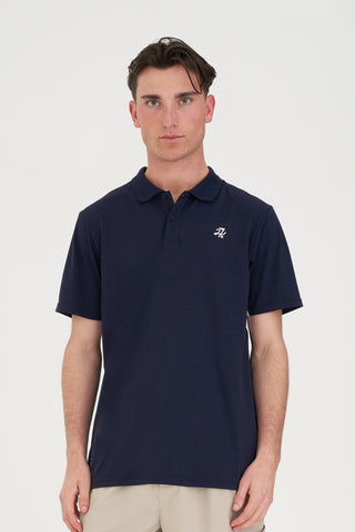 TECH PANEL CLASSIC POLO NAVY/WHITE