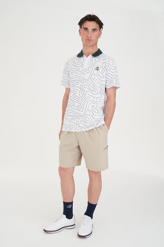TECH PANEL CLASSIC POLO/PUPUKE WHITE