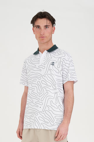 TECH PANEL CLASSIC POLO/PUPUKE WHITE