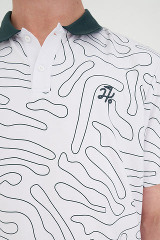 TECH PANEL CLASSIC POLO/PUPUKE WHITE