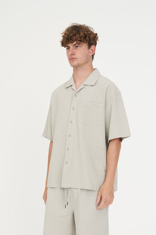 CABANA BOX SHIRT STONE