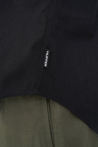 LIN-IN SS SHIRT BLACK