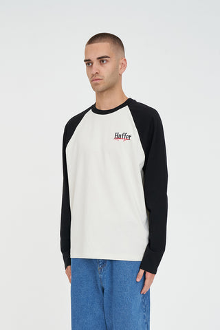 RAGLAN LS TEE/PITT FOG