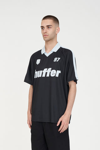MENS FOOTBALL JERSEY BLACK