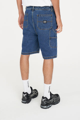 CARPENTER DENIM SHORT RODEO BLUE