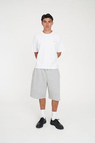EXTRA BAGGY TRACK SHORT GREY MARLE