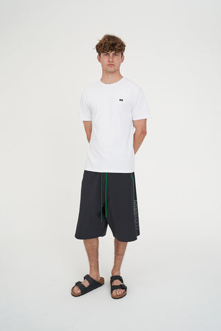 BOARD SHORT FIXED WAIST BLACK
