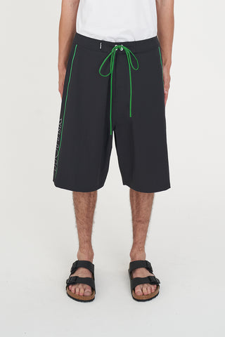 BOARD SHORT FIXED WAIST BLACK