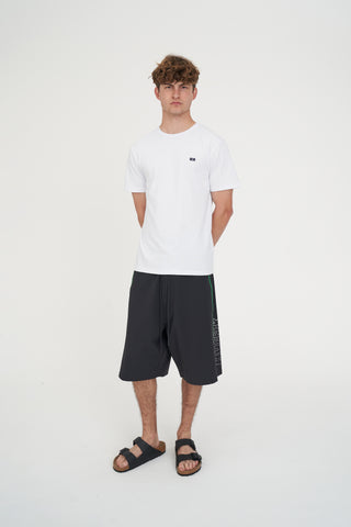 BOARD SHORT FIXED WAIST BLACK