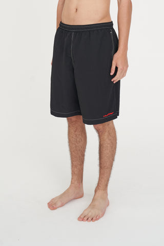 TIDE STITCHED SHORT BLACK