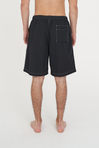 TIDE STITCHED SHORT BLACK