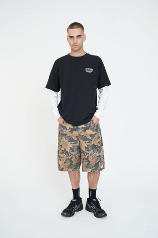HANMER CAMO BOX SHORT BROWN
