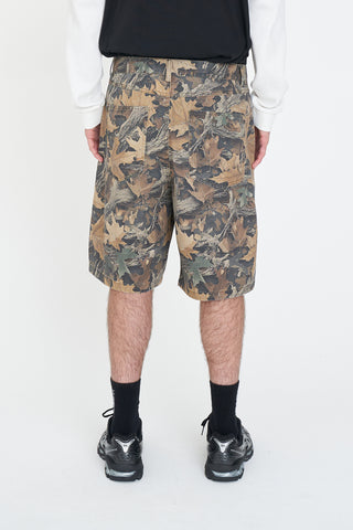HANMER CAMO BOX SHORT BROWN