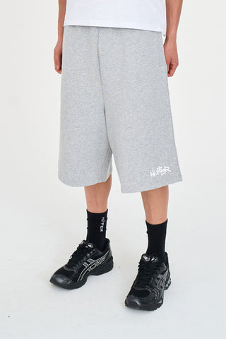 XTRA BAGGY TRACK SHORT/ETCHING GREY