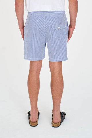 STRIPE RESORT SHORT BLUE