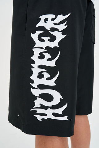OFFSHORE TIDE SHORT/MOTLEY BLACK