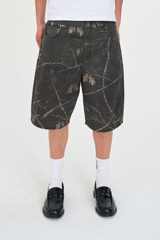 NIGHT CAMO BOX SHORT BLACK
