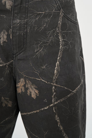 NIGHT CAMO BOX SHORT BLACK