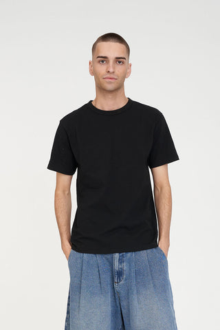 BASIC MENS SLIM TEE 220 BLACK