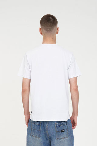 BASIC MENS SLIM TEE 220 WHITE
