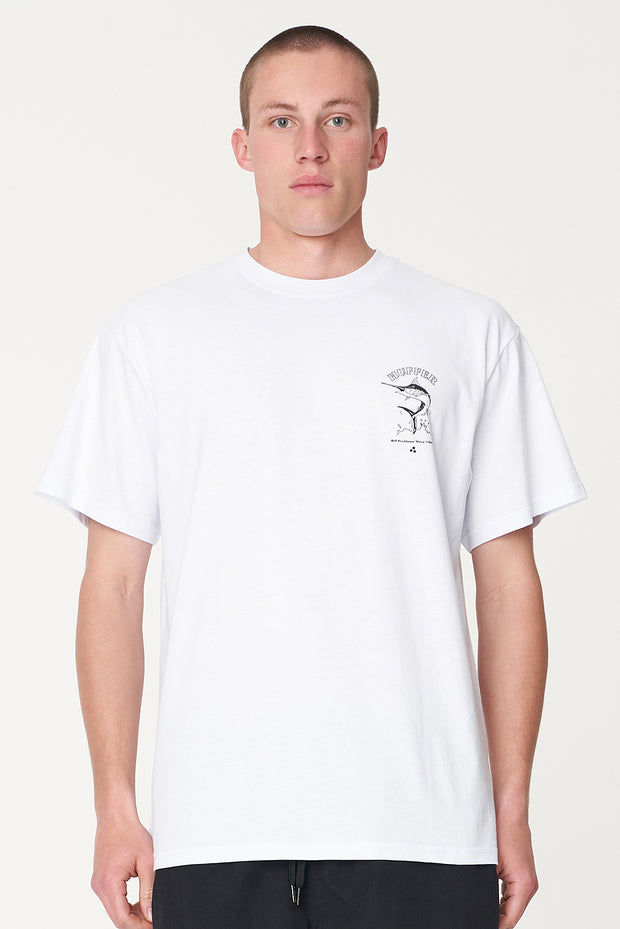 MENS SUP TEE/BILL PROBLEMS WHITE