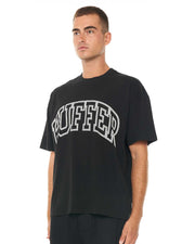 BOX TEE 220/LINED OUT WASHED BLACK