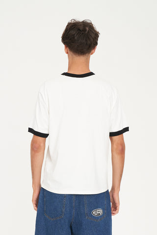 MENS RINGER TEE 220/WORK CHALK