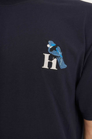 SUP TEE 190/YEAH RIGHT NAVY