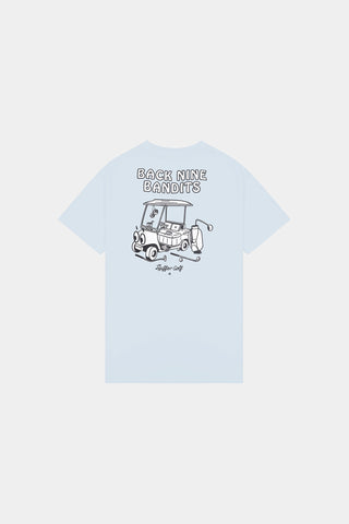 MENS SUP TEE 220/BANDITS ICE BLUE