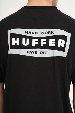 BLOCK TEE 220/BASICS WASHED BLACK