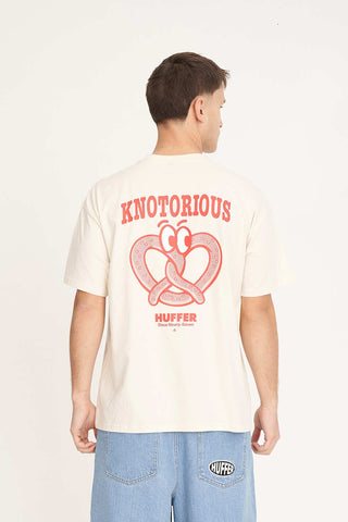 BLOCK TEE 220/KNOTORIOUS ECRU