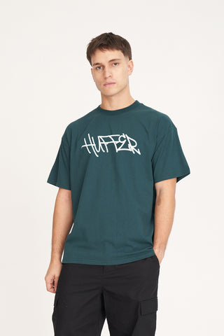 BLOCK TEE 220/WAVES EMERALD