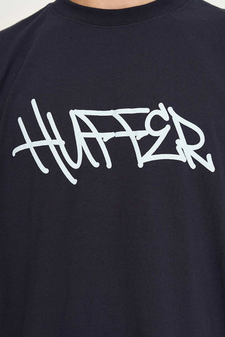 BLOCK TEE 220/WAVES NAVY