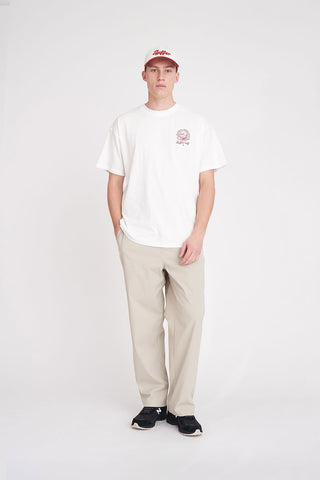 MENS BLOCK TEE 220/ZERO PUTTS CHALK